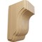 Ekena Millwork 2 1/2"W x 2 3/4"D x 4 1/2"H Capistrano Mission Corbel, Cherry COR02X02X04CPCH - alternate 1